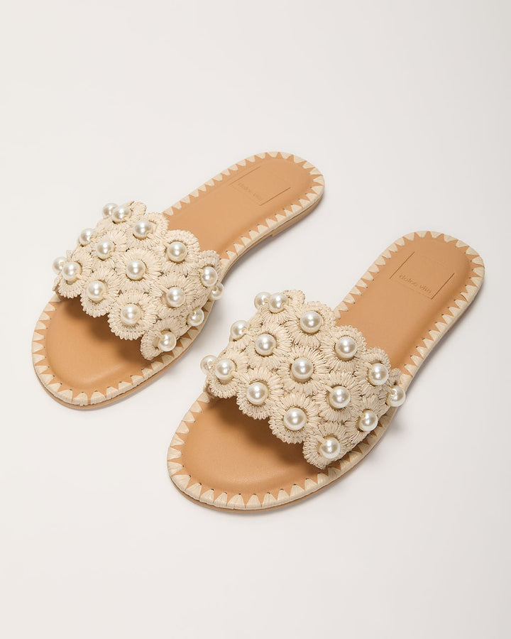 Marlene Pearl Embellished Sandals