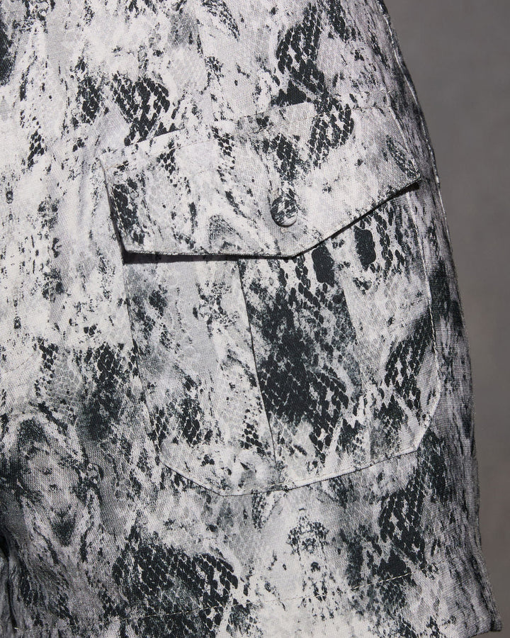 Ella Printed Cargo Short