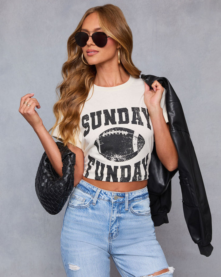 Sunday Funday Short Sleeve Graphic Tee