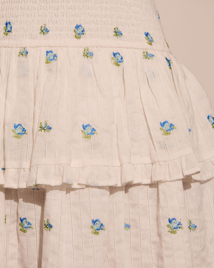 Sweet Bliss Smocked Floral Mini Dress