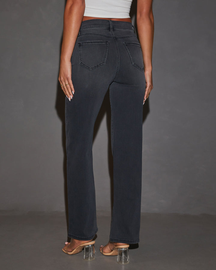 VICI Icon Super Stretch High Rise Straight Jeans