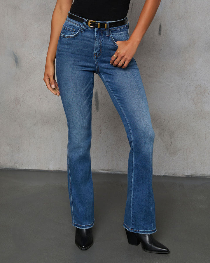 Its Levels Super Stretch High Rise Bootcut Jeans