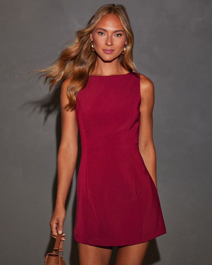 Mazarina Fit And Flare Mini Dress