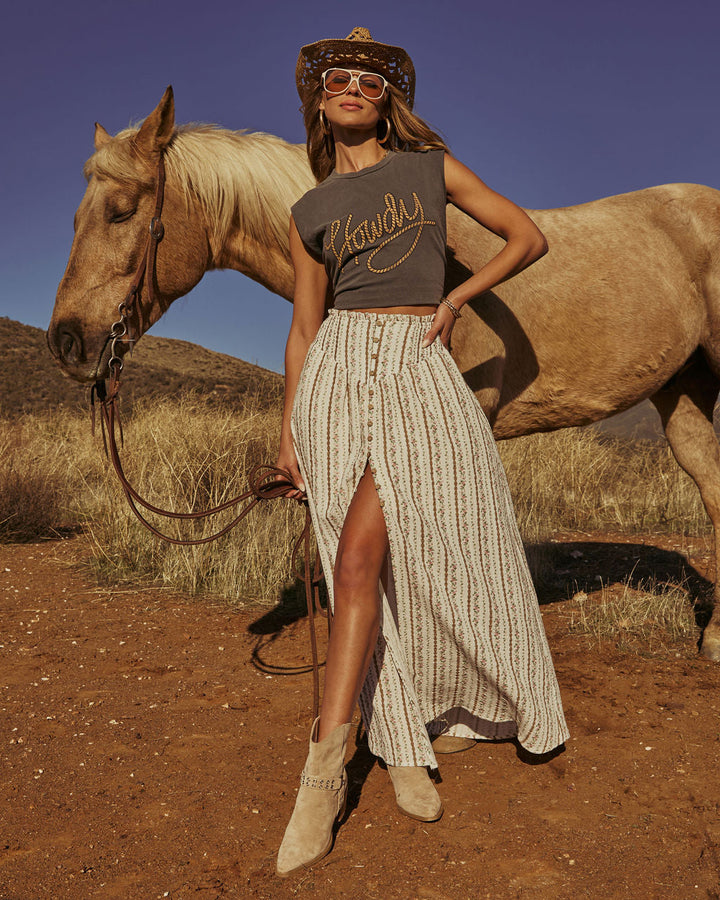 Piema Floral Maxi Skirt