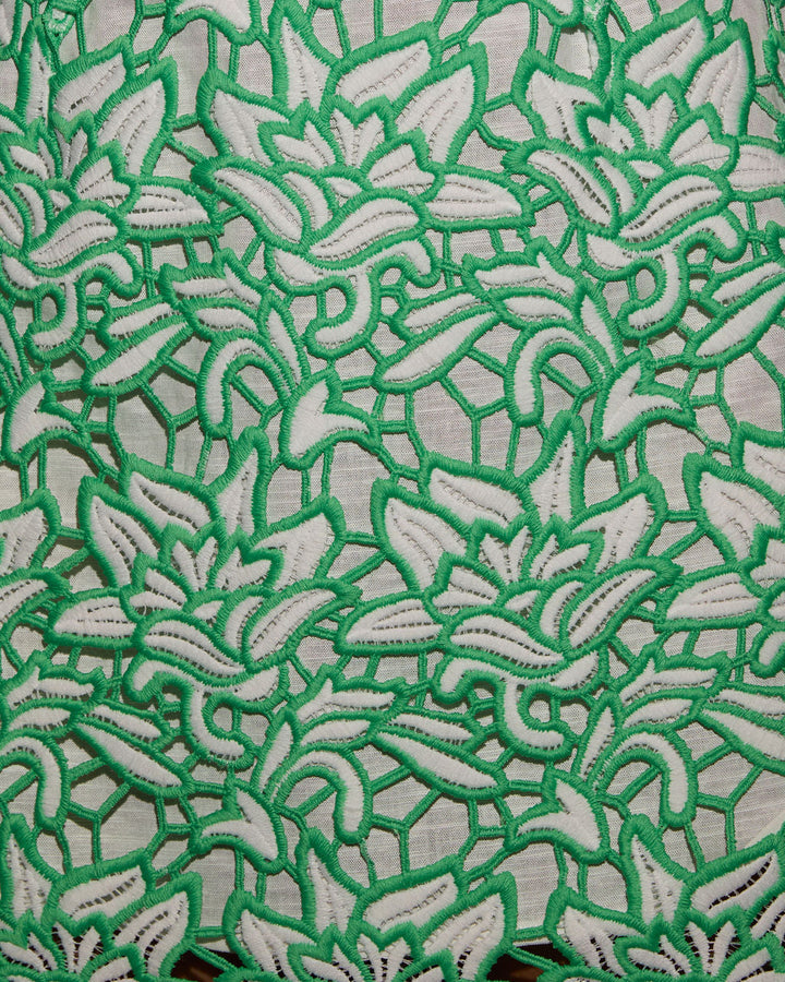 Petal Kissed Lace Halter Mini Dress