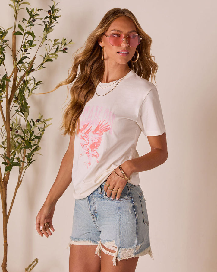 Dream On Short Sleeve Graphic Tee