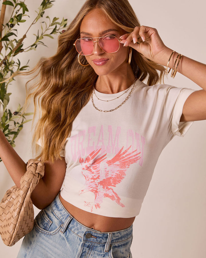Dream On Short Sleeve Graphic Tee