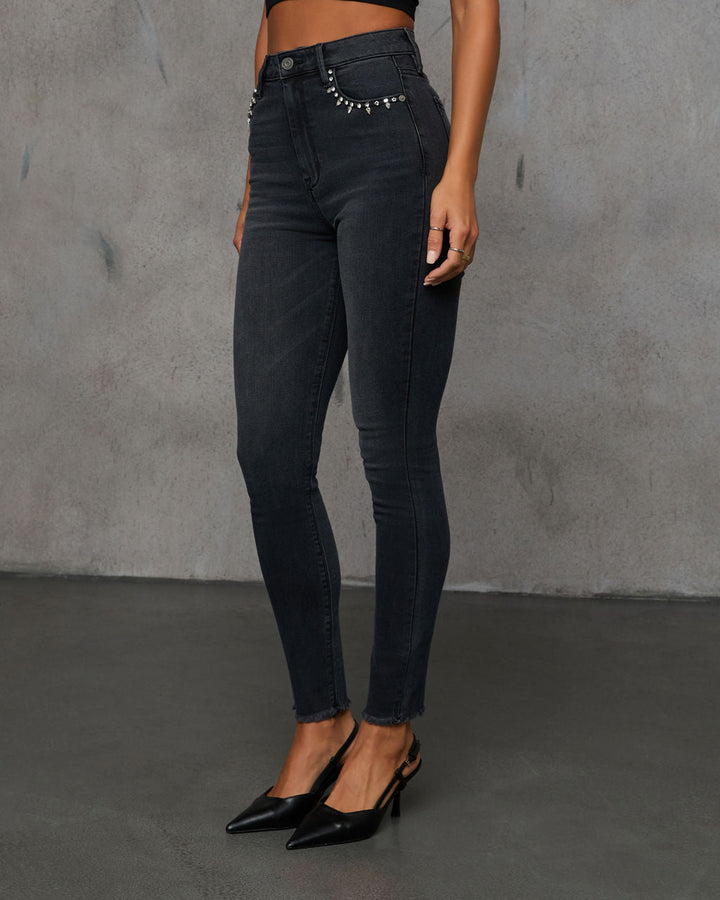 Strapped In Super Stretch High Rise Skinny Jeans