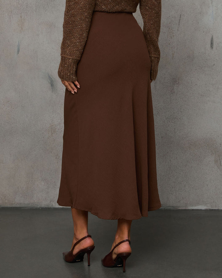 Here With You Midi Skirt