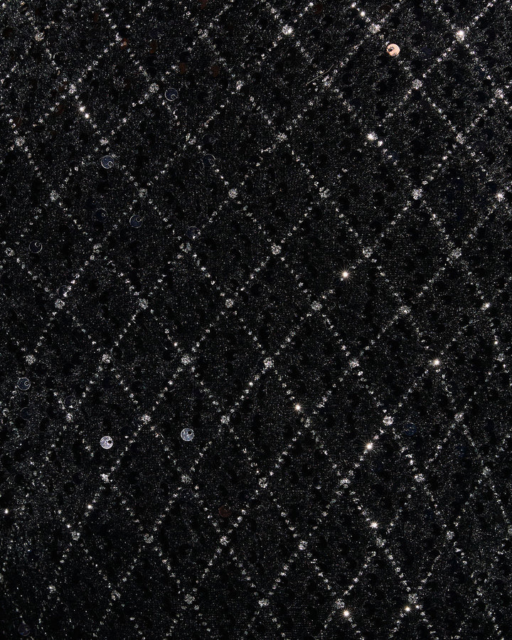 Evening Glam Sequin Bodysuit