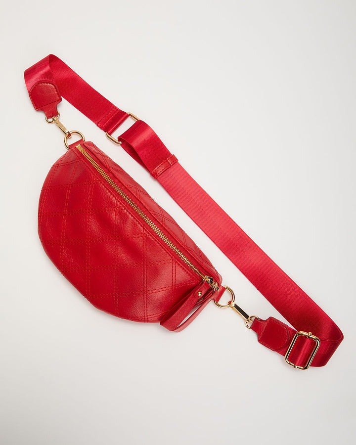Jenny Faux Leather Belt Bag