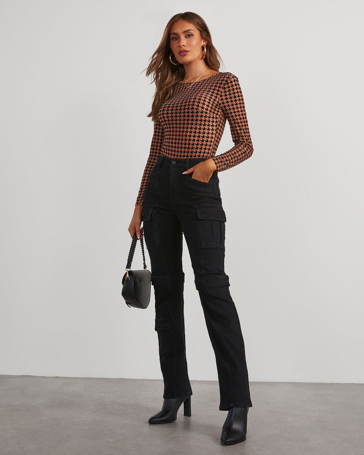 Zhaire Super Stretch High Rise Straight Jeans