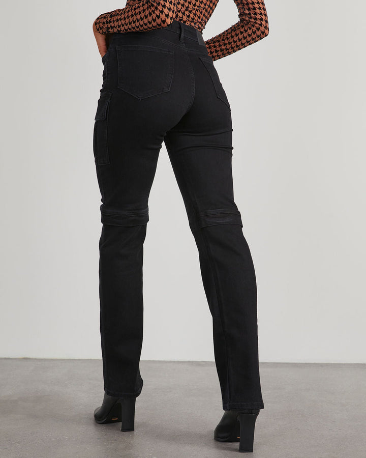Zhaire Super Stretch High Rise Straight Jeans