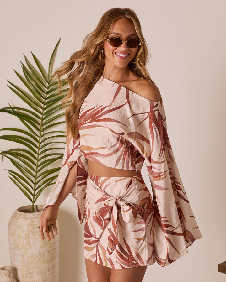 Ramiah Tropical Crop Top