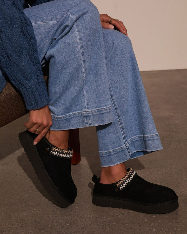 Selena Platform Slippers