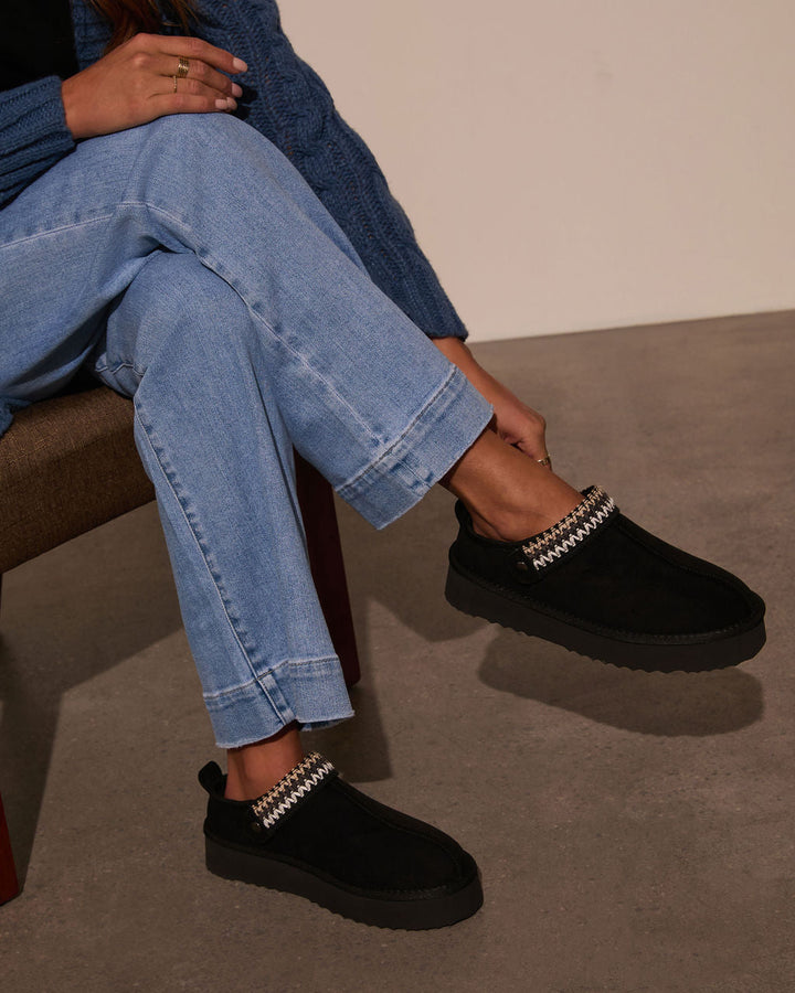 Selena Platform Slippers