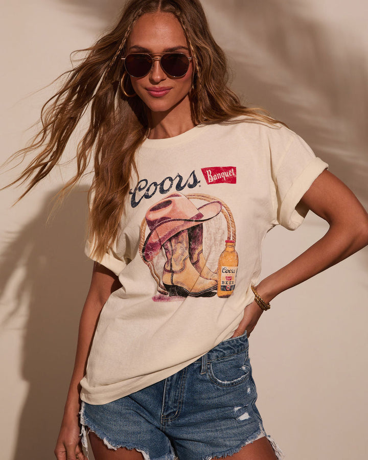 Coors Cowboy Short Sleeve Graphic Tee