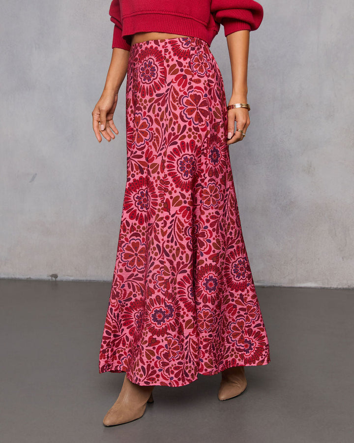 Amber Hour Maxi Skirt