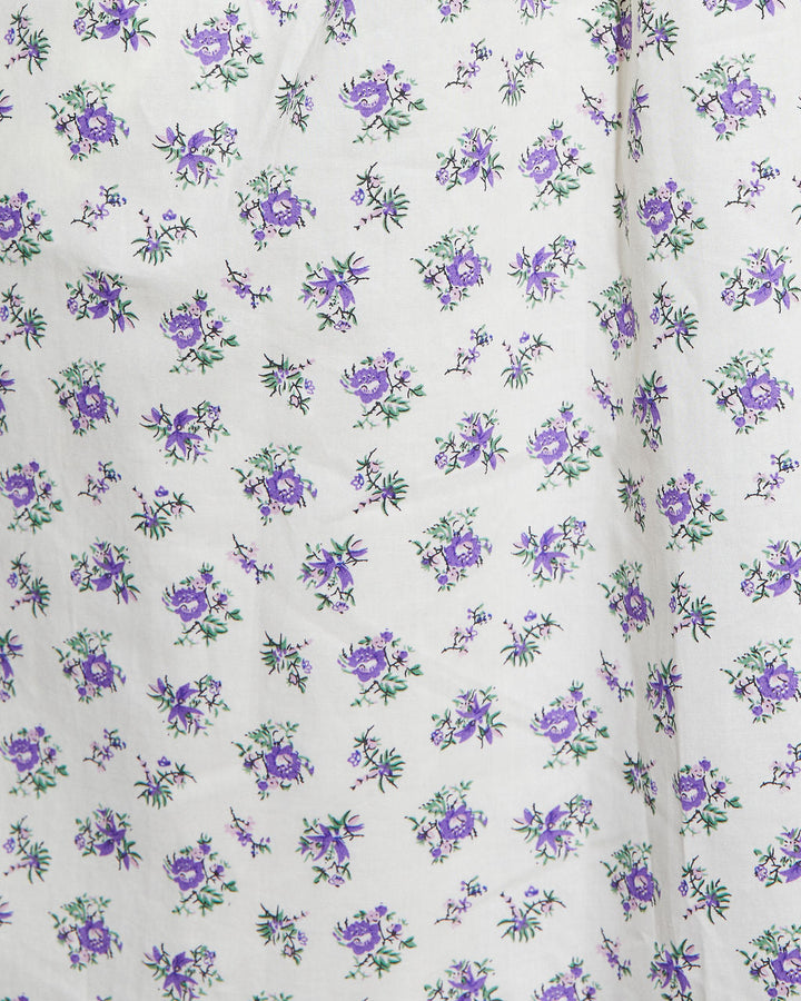 Josephina Floral Tie Strap Midi Dress