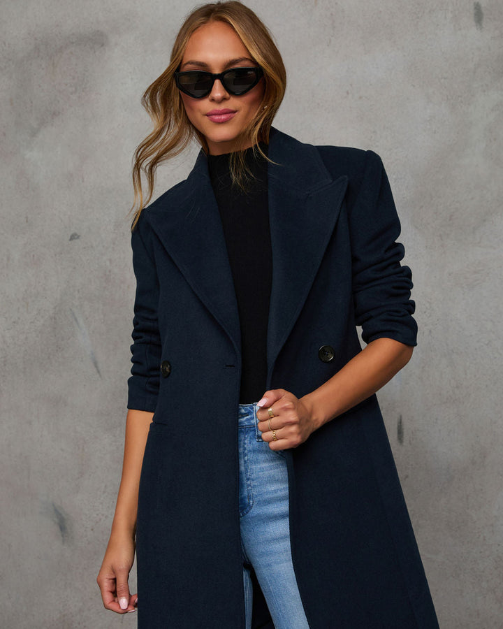 Winston Blazer Wool Coat