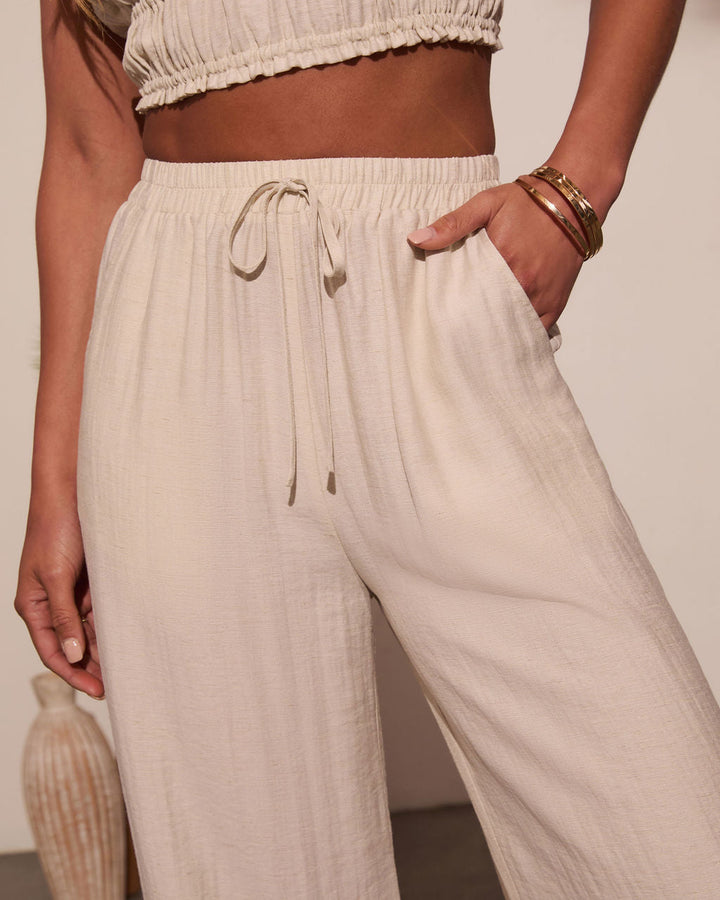 Pamella Pleated Wide Leg Pants