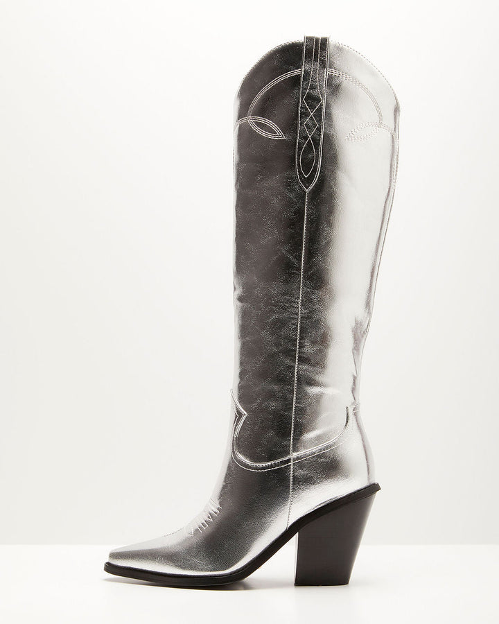 Billini Steele Boots Silver