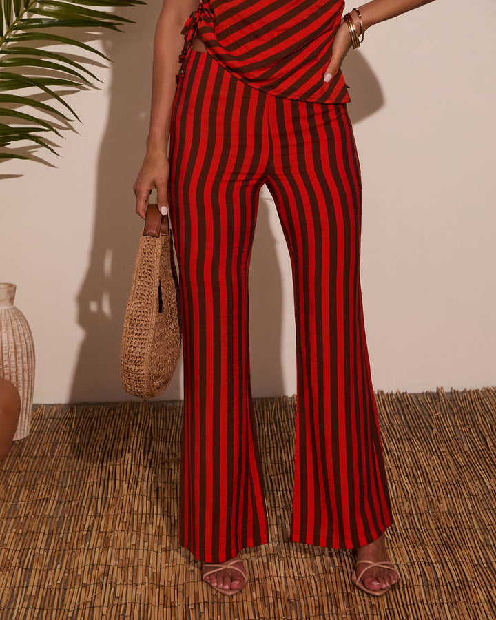 Celina Striped Wide Leg Pants