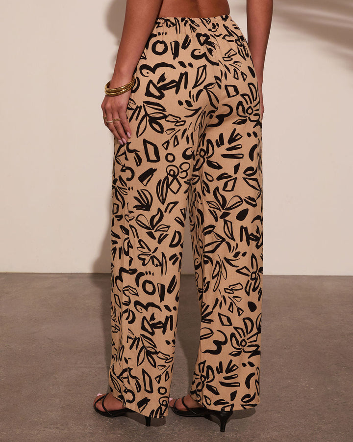 Carriena Abstract Print Pants