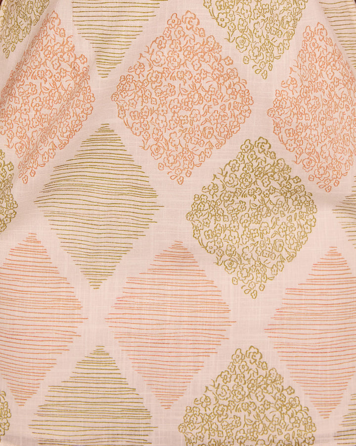 Coconut Sugar Abstract Mini Dress