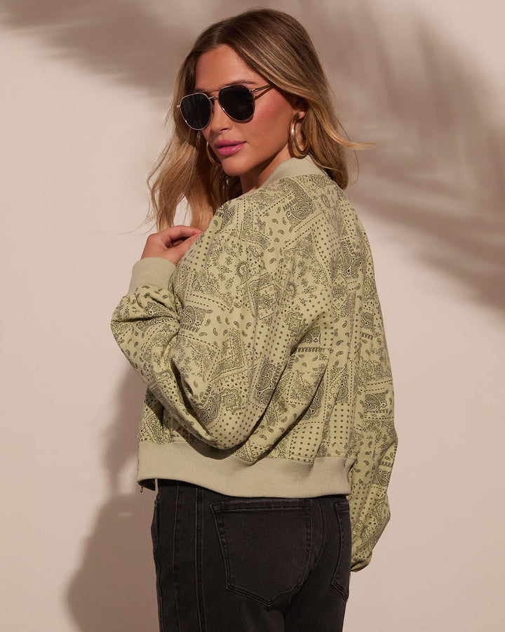 Seasons Edge Paisley Printed Jacket