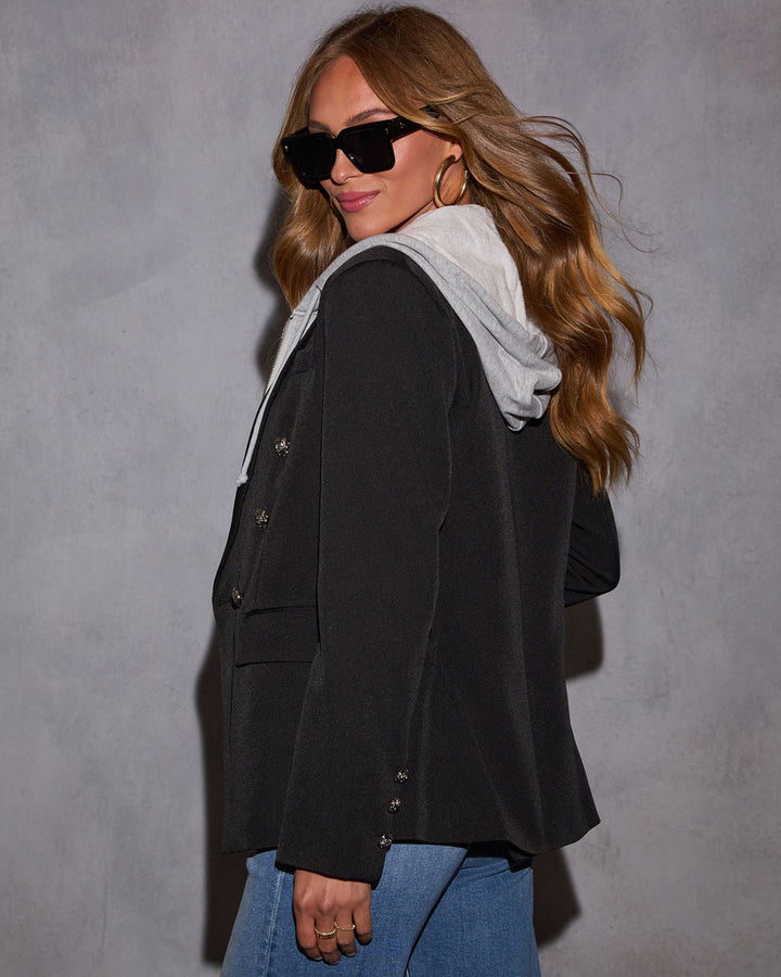 Classic Muse Hooded Blazer