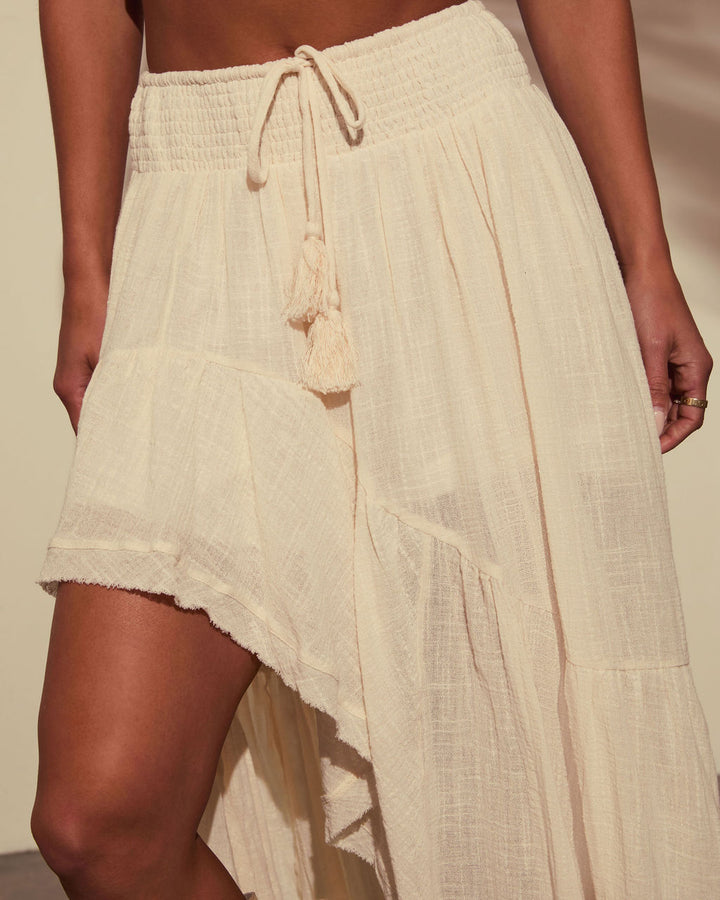 Harmonic High Low Maxi Skirt