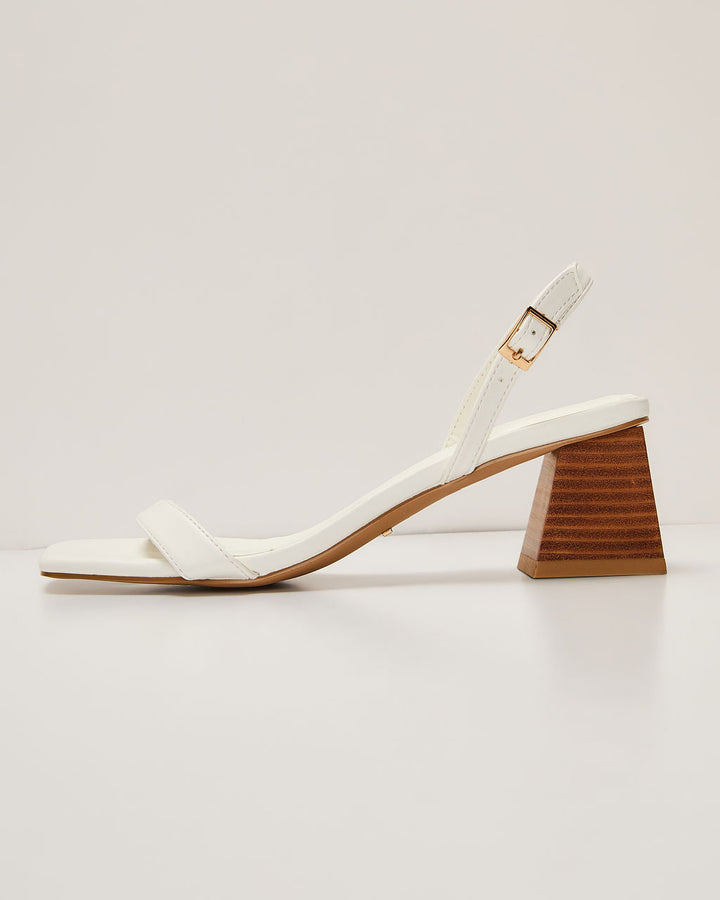 Xandria Sling Back Block Heel Sandal