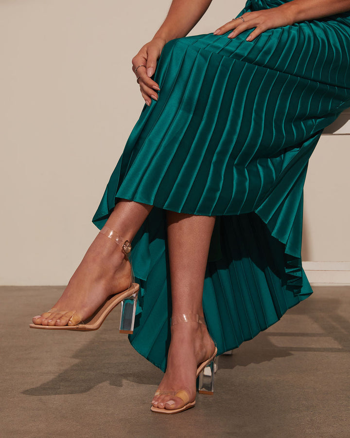 Billini Santiago Clear Strappy Heels