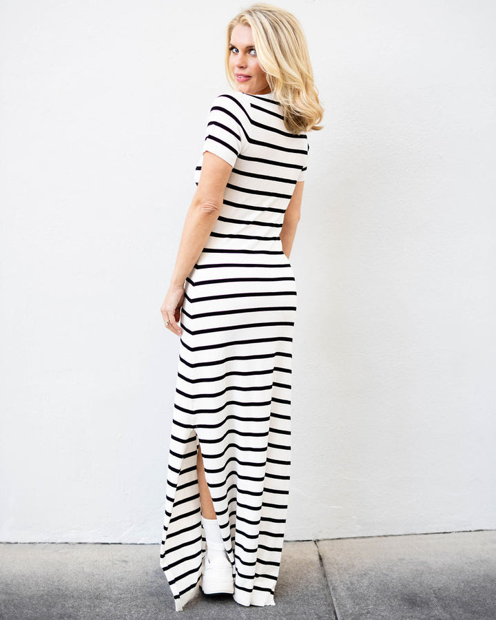 Essential Striped Maxi Dress