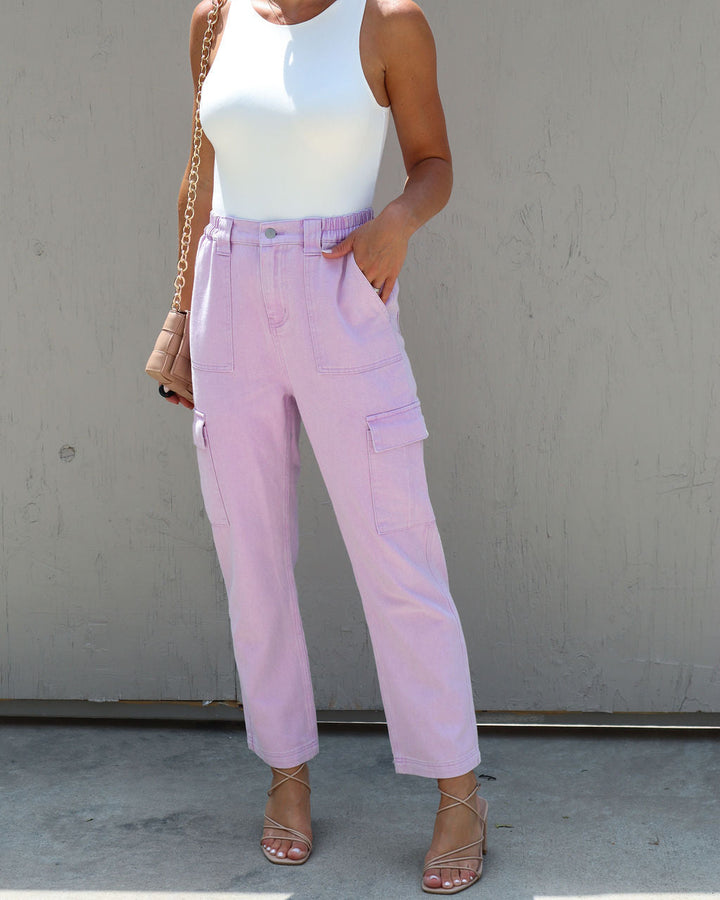 Sancti Cargo Pants Lavender