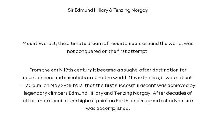 CIGA Design Men's Watch: Mount Everest Edition Central Tourbillon