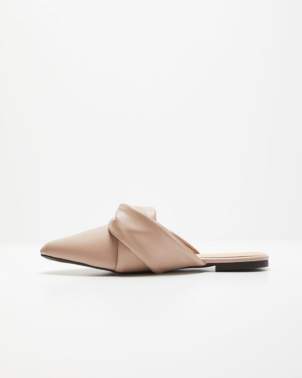 Gessi Closed Toe Slip On Mules Birch