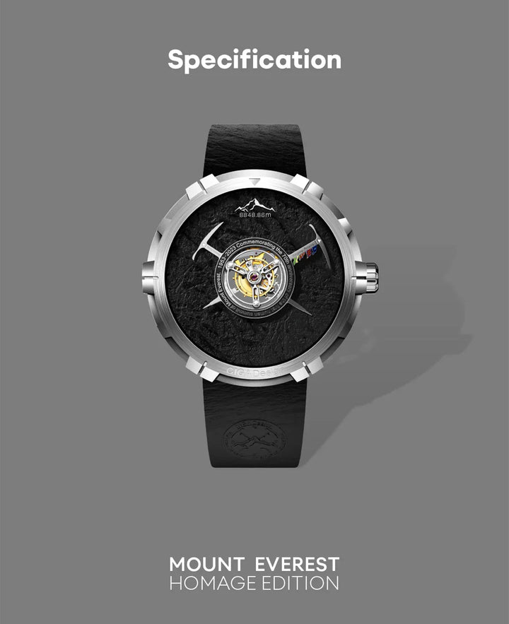 CIGA Design Men's Watch: Mount Everest Edition Central Tourbillon