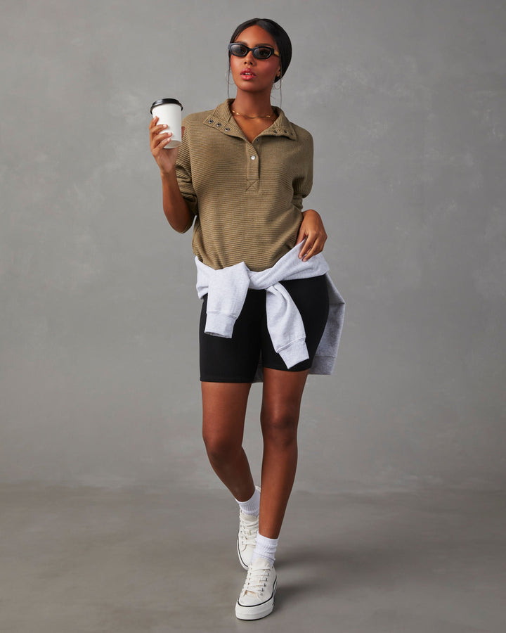 Kinsleigh Collared Pullover Sweater