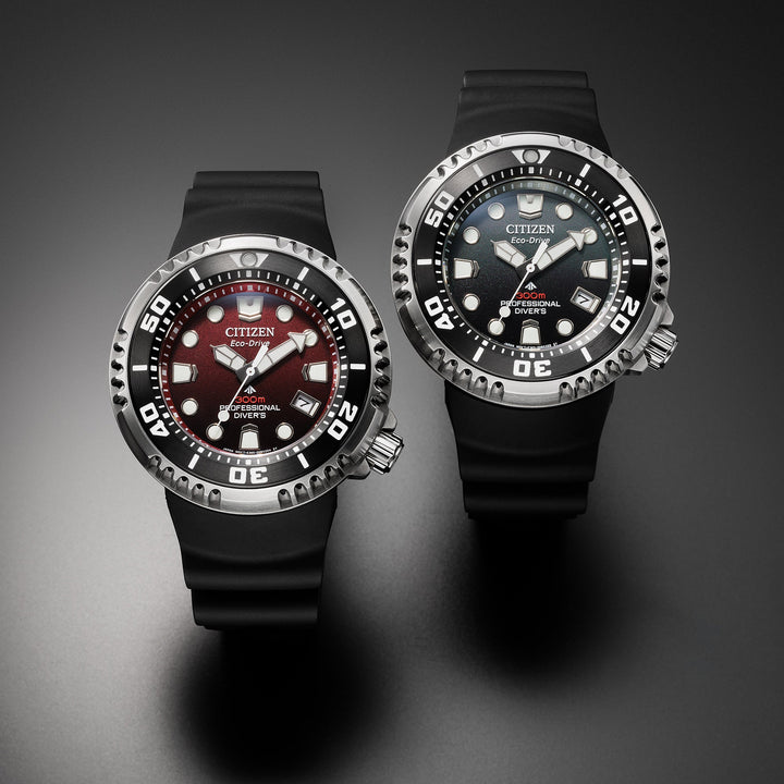 Citizen Promaster BENEBiOL Red 300M Gents Eco-Drive Watch