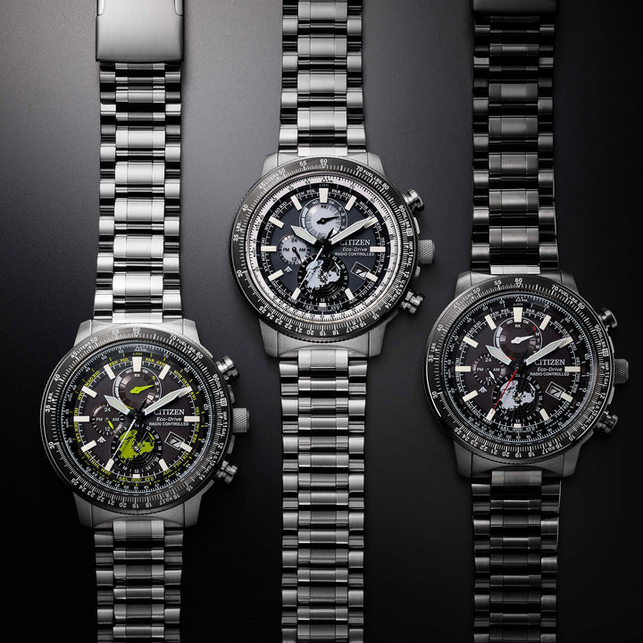 Citizen Gents Eco-Drive Promaster Sky Geo Trekker Radio Controlled Watch