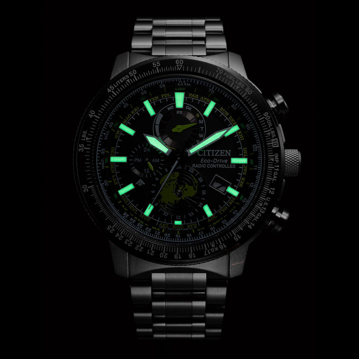 Citizen Gents Eco-Drive Promaster Sky Geo Trekker Radio Controlled Watch