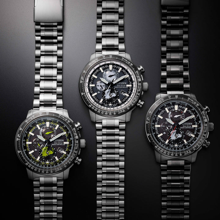 Citizen Gents Eco-Drive Promaster Sky Geo Trekker Radio Controlled Watch