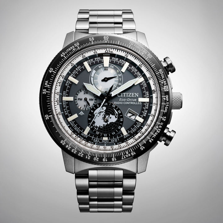 Citizen Gents Eco-Drive Promaster Sky Geo Trekker Radio Controlled Watch