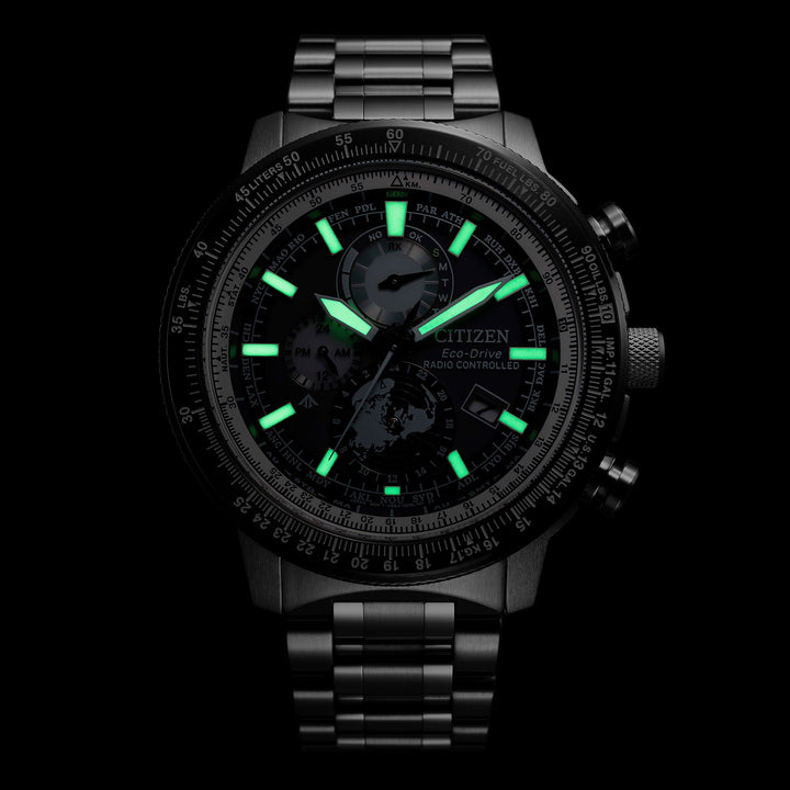 Citizen Gents Eco-Drive Promaster Sky Geo Trekker Radio Controlled Watch