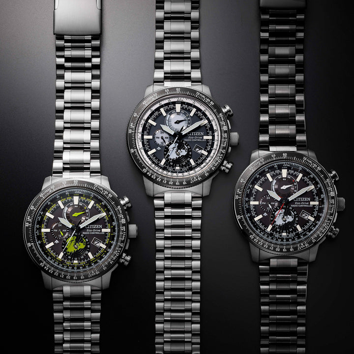 Citizen Gents Eco-Drive Promaster Sky Geo Trekker Radio Controlled Watch