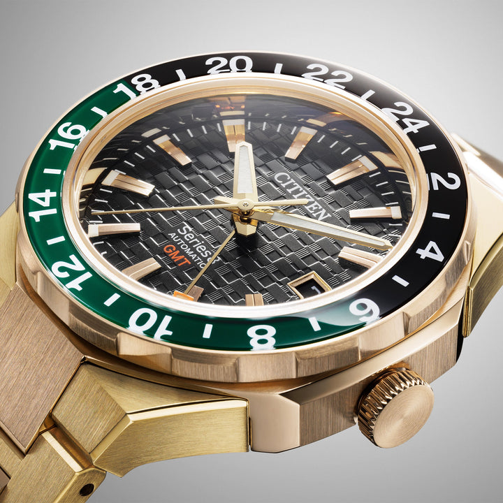 Citizen Gents Mechanical Series 8 GMT Watch