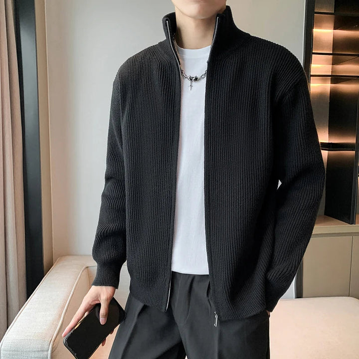 The Nive Cashmere Cardigan Black